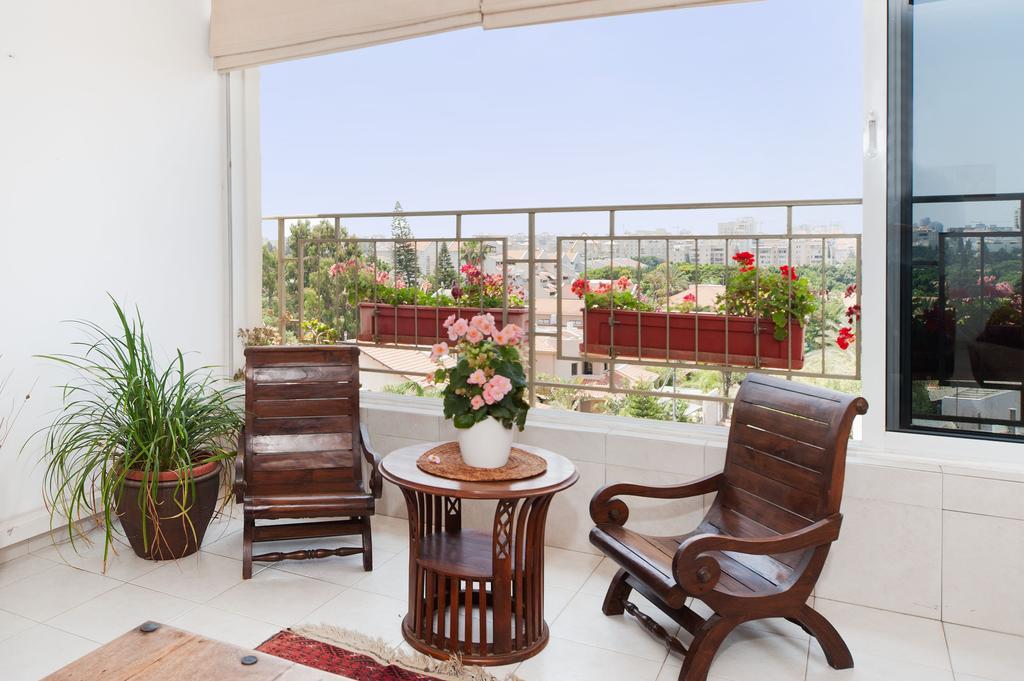 Kfar Saba View Apartment Rum bild